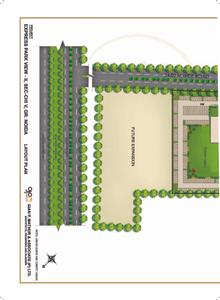 Image of 1114 Sq.ft 2.5 BHK Apartment / Flat for sale in Nimbus The Express Park View Tower L L1 M M1, Chi V, Greater Noida for Rs. 9100000