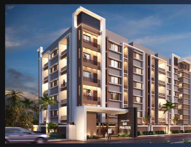 Image of 1600 Sq.ft 3 BHK Apartment / Flat for sale in Jagannath Sai Prateek, Ghatikia, Bhubaneswar for Rs. 9600000