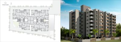Image of 2060 Sq.ft 3 BHK Apartment / Flat for sale in Maruti Shyam Residency, Jodhpur, Ahmedabad for Rs. 16000000