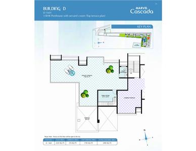 Image of 2600 Sq.ft 3.5 BHK Apartment / Flat for sale in Marvel Cascada, Balewadi, Pune for Rs. 31500000