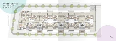 Image of 715 Sq.ft 1 BHK Apartment / Flat for sale in Panvel Central, Panvel, Navi Mumbai for Rs. 5650000