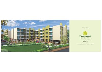 Image of 500 Sq.ft 1 RK Apartment / Flat for sale in Qualcon Greenwood Estate Phase 2, Hedutane, Navi Mumbai for Rs. 1800000