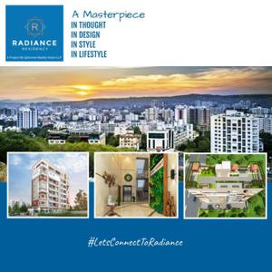 Image of 1200 Sq.ft 2.5 BHK Apartment / Flat for sale in Epitomee Radiance Residency, Baner, Pune for Rs. 12000000