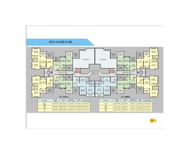 Image of 1004 Sq.ft 2 BHK Apartment / Flat for sale in Ujwal Corona, Kondhwa Budruk, Pune for Rs. 8000000