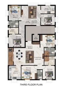 Image of 827 Sq.ft 2 BHK Apartment / Flat for sale in MS Charans Elite, Puzhal, Chennai for Rs. 6569634