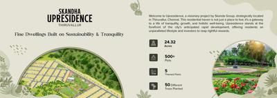 Image of 1200 Sq.ft Residential Plot / Land for sale in Sai Skandha UP Residence, Thiruvallur, Chennai for Rs. 2950000