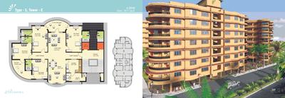Image of 3065 Sq.ft 4 BHK Apartment / Flat for sale in Sun Embark, Sola, Ahmedabad for Rs. 23500000