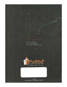 Image of 650 Sq.ft 1 BHK Builder Floor for sale in ABCZ East Platinum, Sector 44, Noida for Rs. 3500000