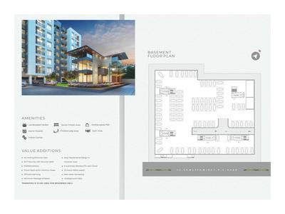 Image of 1500 Sq.ft 3 BHK Apartment / Flat for sale in Shreeji Darshanam Crest, Tarsali, Vadodara for Rs. 5200000