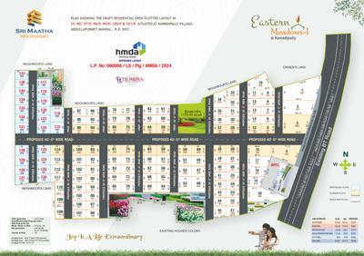 Image of 1504 Sq.ft Residential Plot / Land for sale in Eastern Meadows 1, Abdullapurmet, Hyderabad for Rs. 4846000
