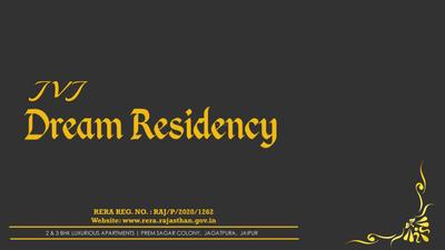 Image of 1454 Sq.ft 3 BHK Apartment / Flat for sale in JVJ Dream Residency, Karolan Ka Barh, Jaipur for Rs. 6200000