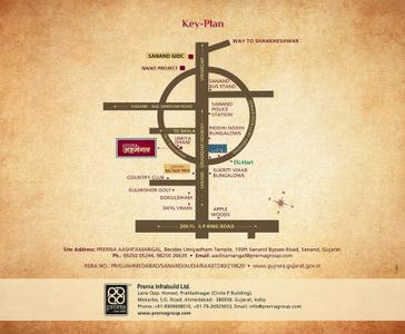 Image of 1500 Sq.ft 3 BHK Villa for sale in Prerna Aashtamangal, Sanand, Ahmedabad for Rs. 7200000