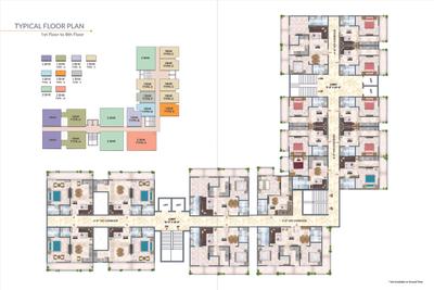 Image of 1363 Sq.ft 2 BHK Apartment / Flat for sale in Shri Vrinda Imperial, Jait, Vrindavan for Rs. 12271500