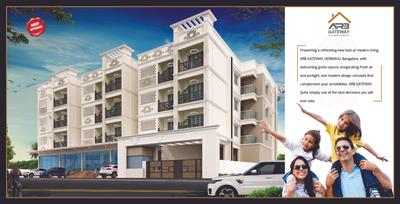 Image of 1100 Sq.ft 2 BHK Apartment / Flat for sale in AR ARB Gateway, Horamavu, Bengaluru for Rs. 9350000