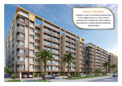 Image of 930 Sq.ft 2 BHK Apartment / Flat for sale in Tulsi Kalash City, Rasayani, Navi Mumbai for Rs. 4500000
