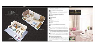 Image of 1345 Sq.ft 3 BHK Duplex for sale in Riddhi Nagri Township 3, Kosara, Chandrapur for Rs. 7100000