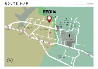 Image of 1162 Sq.ft Residential Plot / Land for sale in Emaar Business District Ebd 114, Sector 114, Gurgaon for Rs. 41200000