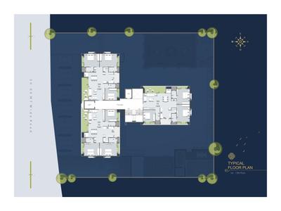 Image of 1500 Sq.ft 3 BHK Apartment / Flat for sale in Aarna 39, Bhayli, Vadodara for Rs. 13500000