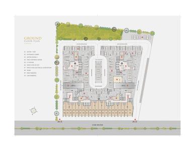 Image of 1365 Sq.ft 2 BHK Apartment / Flat for sale in Gami Satyam Palacio, Kharghar, Navi Mumbai for Rs. 14500000