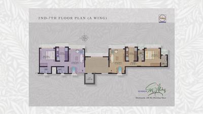 Image of 800 Sq.ft 2 BHK Apartment / Flat for sale in Tolaram Kukreja Gardens Wing B, Bhandup West, Mumbai for Rs. 16800000