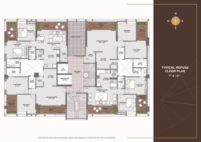 Image of 1635 Sq.ft 3 BHK Apartment / Flat for sale in Aaiji Vivanta, Balewadi, Pune for Rs. 16200000