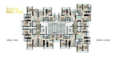 Image of 860 Sq.ft 2.5 BHK Apartment / Flat for sale in Sanghvi Infenia, Santacruz East, Mumbai for Rs. 26000000