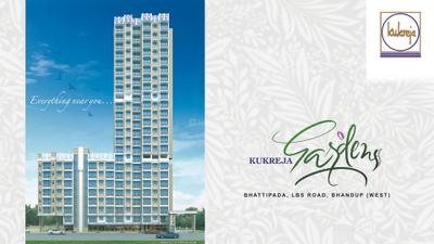 Image of 800 Sq.ft 2 BHK Apartment / Flat for sale in Tolaram Kukreja Gardens Wing B, Bhandup West, Mumbai for Rs. 16800000