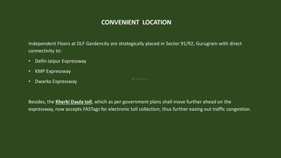 Image of 2700 Sq.ft 4 BHK Builder Floor for sale in DLF Independent Floors At Dlf Gardencity Sector 91 92, Sector 92, Gurgaon for Rs. 32000000