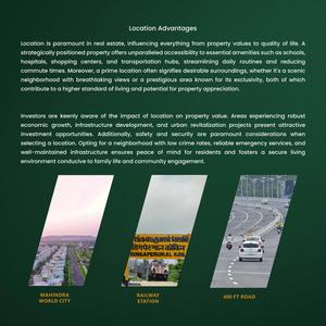Image of 900 Sq.ft Residential Plot / Land for sale in StepsStone Srinivasa Palms, Singaperumal Koil, Chennai for Rs. 3000000