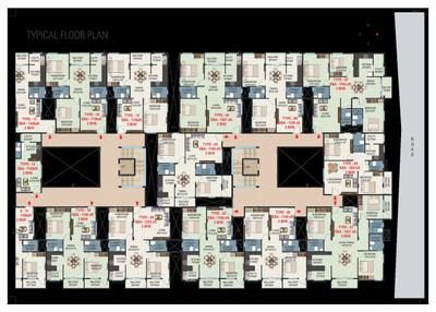 Image of 1148 Sq.ft 2 BHK Apartment / Flat for sale in Pearlite Lakeside, Parappana Agrahara, Bengaluru for Rs. 8500000