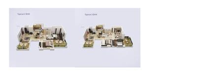 Image of 1500 Sq.ft 3 BHK Apartment / Flat for sale in Kshitij Crystal Towers, Pashan, Pune for Rs. 18000000