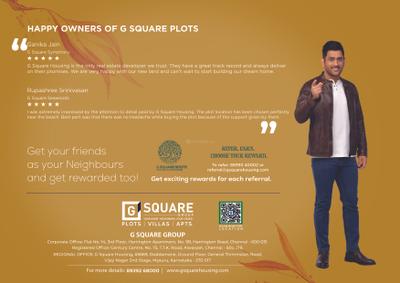 Image of 1800 Sq.ft Residential Plot / Land for sale in G Square Alchemy, Rajarajeshwari Nagar, Mysore for Rs. 10800000