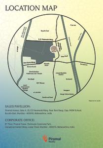 Image of 1172 Sq.ft 2 BHK Apartment / Flat for sale in Piramal Aranya Wing C, Byculla, Mumbai for Rs. 42900000
