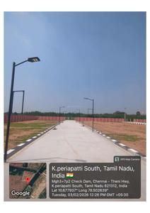 Image of 1200 Sq.ft Residential Plot / Land for sale in Navaratna Garden, Malliampathu, Tiruchirappalli for Rs. 799000