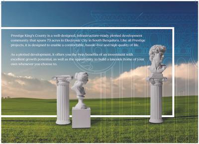 Image of 1499 Sq.ft Residential Plot / Land for sale in Prestige Kings County, Jigani, Bengaluru for Rs. 19500000