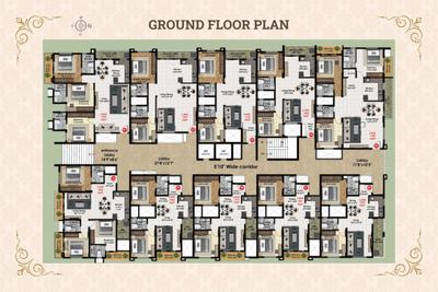 Image of 1081 Sq.ft 2 BHK Apartment / Flat for sale in Pacific Legacy, Bilekahalli, Bengaluru for Rs. 11000020