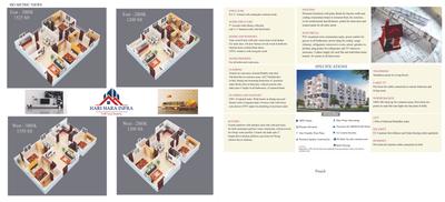 Image of 1200 Sq.ft 2 BHK Apartment / Flat for sale in Hari Hara Hallmark , Bachupally, Hyderabad for Rs. 6300000