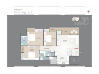 Image of 1400 Sq.ft 4 BHK Apartment / Flat for sale in Sundaram Highview, Waghodia Road, Vadodara for Rs. 800000