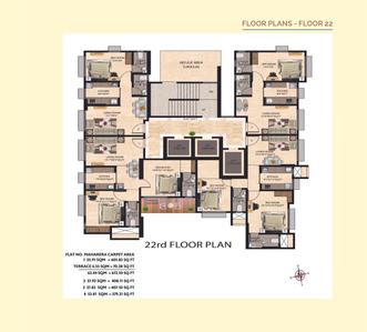 Image of 723 Sq.ft 2 BHK Apartment / Flat for sale in Podar Avanta Heights, Parel, Mumbai for Rs. 25000000