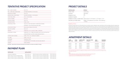 Image of 604 Sq.ft 2 BHK Apartment / Flat for sale in Pyramid Midtown, Sector 59, Gurgaon for Rs. 9300000