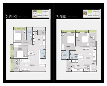 Image of 1404 Sq.ft 2 BHK Apartment / Flat for sale in Rudra Infinity by Rudra Developers, Sargasan, Gandhinagar for Rs. 7500000