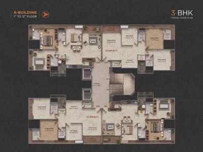 Image of 2938 Sq.ft 4 BHK Apartment / Flat for sale in Madhav Opulence, Bhatha, Surat for Rs. 13955499