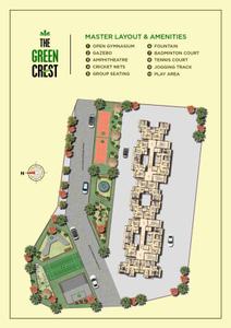 Image of 200 Sq.ft 1 RK Apartment / Flat for sale in Sai Shradha The Green Crest, Kharghar, Navi Mumbai for Rs. 2700000