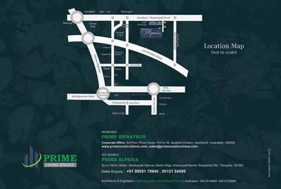 Image of 3410 Sq.ft 4 BHK Villa for sale in Prime Alpenia, Mokila, Hyderabad for Rs. 60000000