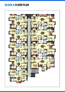 Image of 837 Sq.ft 2 BHK Apartment / Flat for sale in Vijay Raja Century Court, Padur, Chennai for Rs. 4000000