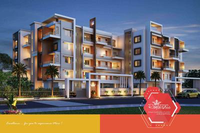 Image of 950 Sq.ft 2 BHK Apartment / Flat for sale in Ismail Royal Pride, Shambhu Nagar, Nagpur for Rs. 4400000