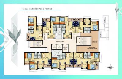 Image of 655 Sq.ft 1 BHK Apartment / Flat for sale in Balaji Siddhivinayak Complex Building No 1 B Wing, Dombivli West, Thane for Rs. 4200000