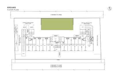 Image of 1128 Sq.ft 3 BHK Apartment / Flat for sale in Antilia Anant, Naranpura, Ahmedabad for Rs. 15500000