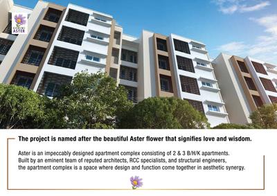 Image of 1250 Sq.ft 2 BHK Apartment / Flat for sale in Arboretum Gemini Aster, Mambakkam, Chennai for Rs. 5750000