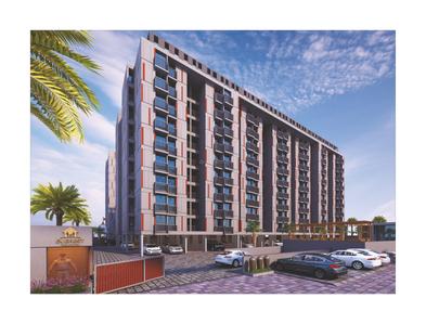 Image of 1050 Sq.ft 3 BHK Apartment / Flat for sale in Everest Trinity, Bhayli, Vadodara for Rs. 5400000